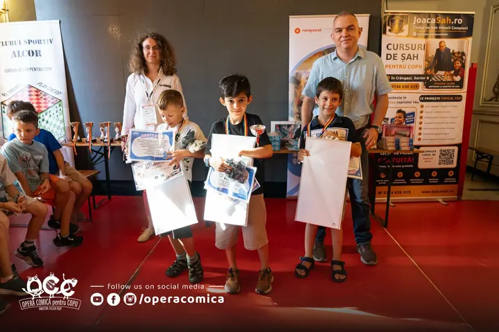 Copii premiați la festivitatea de premiere